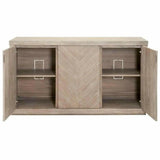 3 Door Credenza Modern Sideboard for Dining Room Buffet