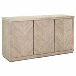 3 Door Credenza Modern Sideboard for Dining Room Buffet