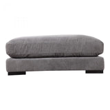 3 PC Grey Corduroy Couch Large Reversible Modular Sofa Modular Sofas LOOMLAN By Moe's Home