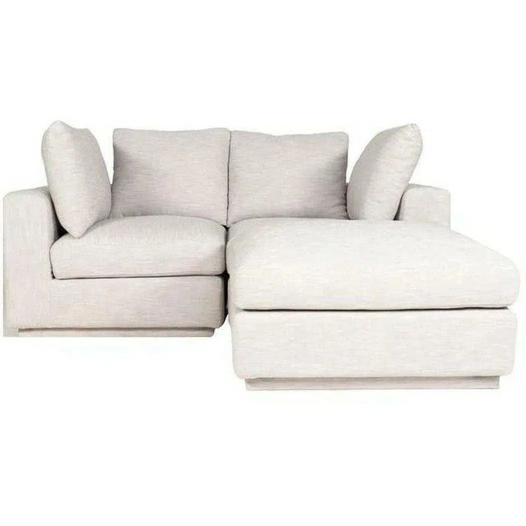 3 PC Set Grey Modular Scandinavian Sofa