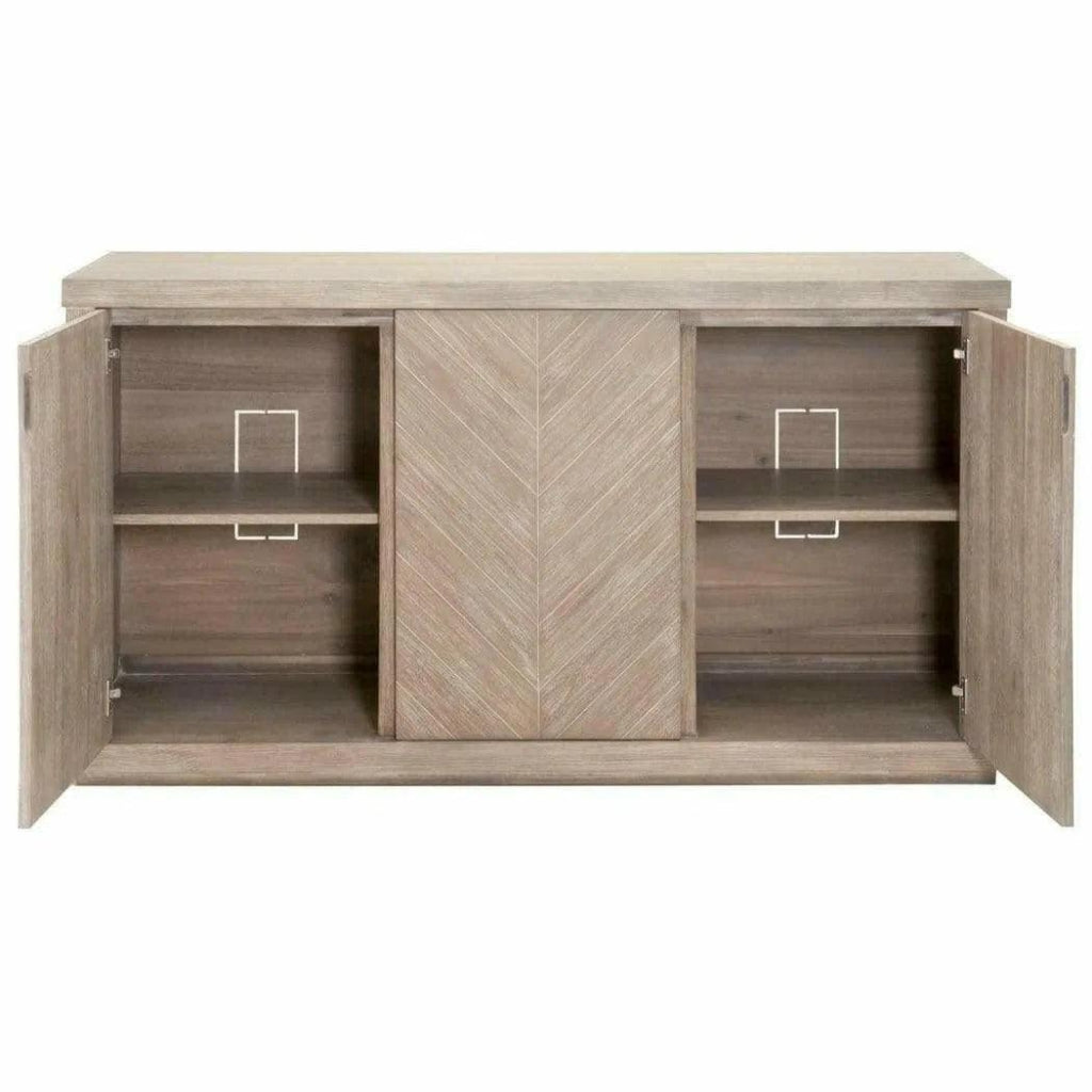 3 Door Credenza Modern Sideboard for Dining Room Buffet - LOOMLAN - Essentials For Living - Sideboards