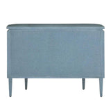 Briallen Blue Demi-Lune Cabinet