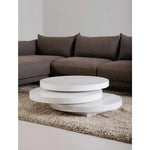 31.5 Inch Coffee Table White Modern