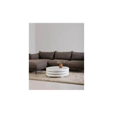 31.5 Inch Coffee Table White Modern