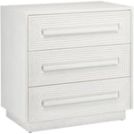 32" Ceruse White Morombe Whitewashed Chest