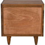 32" David Wood Rectangle Side Table - LOOMLAN - Noir - Side Tables