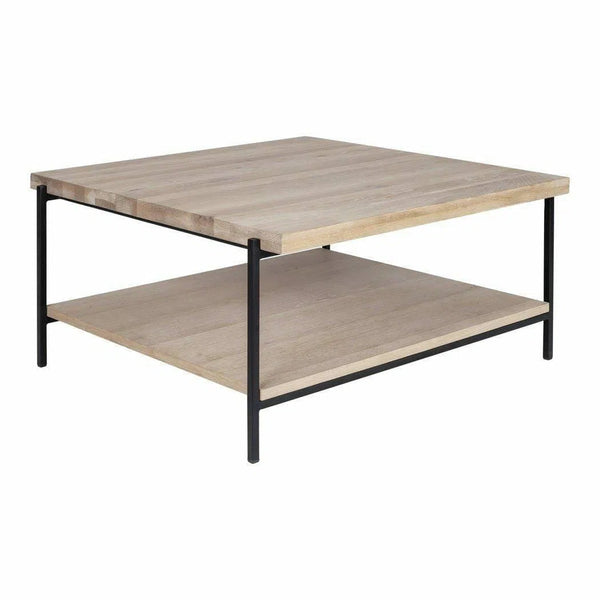 33 Inch Coffee Table Natural Scandinavian Coffee Tables LOOMLAN By Moe's Home