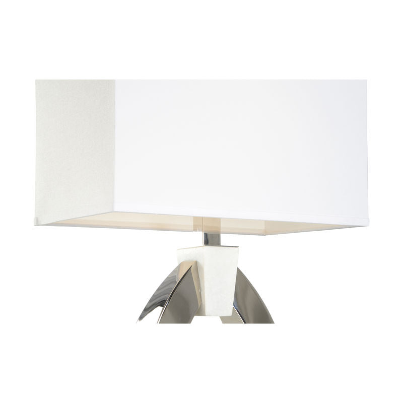 Chatham Sleek Crystal Marble Accent Table Lamp