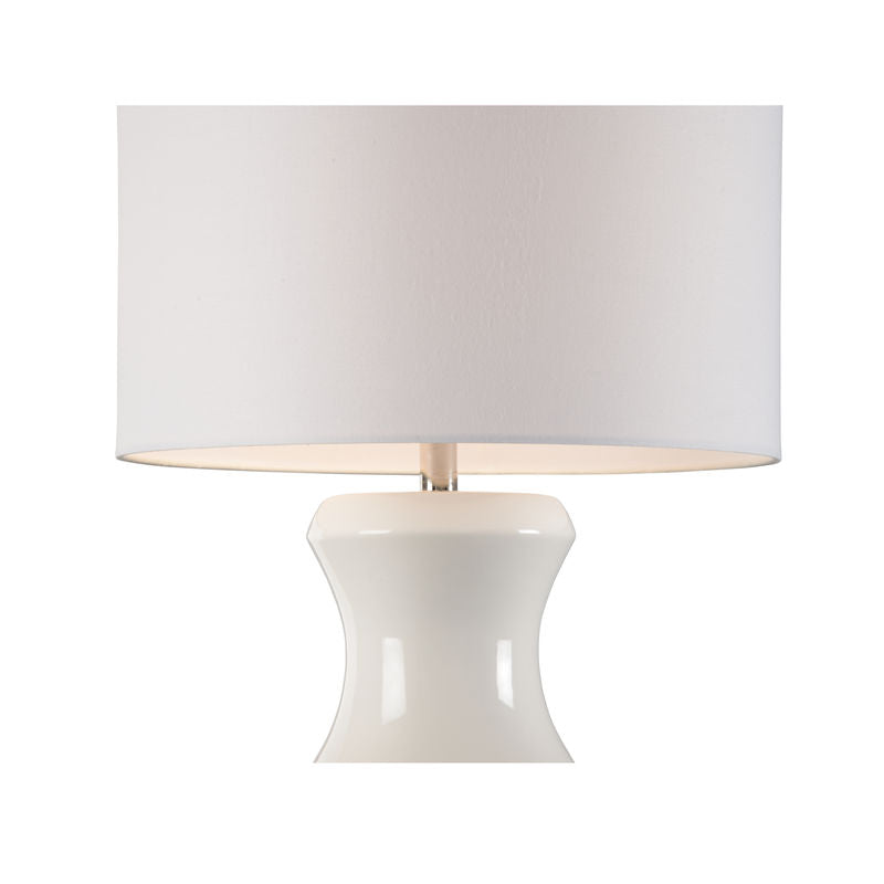 Shelbourne Ceramic With Acrylic Base Table Lamp