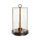 Revere Brass Circle Design Candleholder