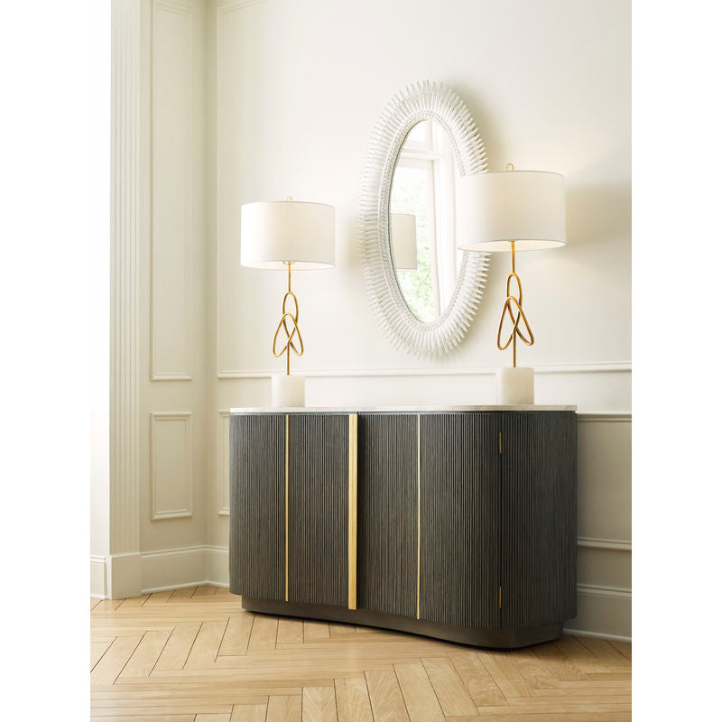 Lucius Oval Shaped Wall Mirror-Wall Mirrors-Wildwood-LOOMLAN