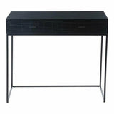 35.5 Inch Desk Black Contemporary Home Office Desks LOOMLAN By Moe's Home