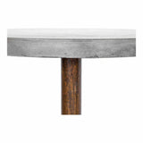 35.5 Inch Outdoor Counter Height Table Grey Contemporary Outdoor Counter Tables LOOMLAN By Moe's Home