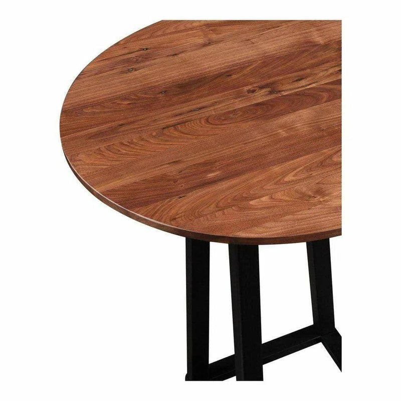 36" Round Solid Wood Bar Height Pub Table