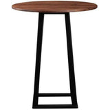 36" Round Solid Wood Bar Height Pub Table