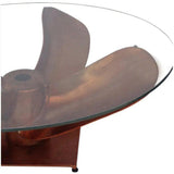 36 Inch Coffee Table Brown Industrial - LOOMLAN - Moe's Home - Coffee Tables