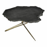 37 Inch Coffee Table Black Industrial - LOOMLAN - Moe's Home - Coffee Tables