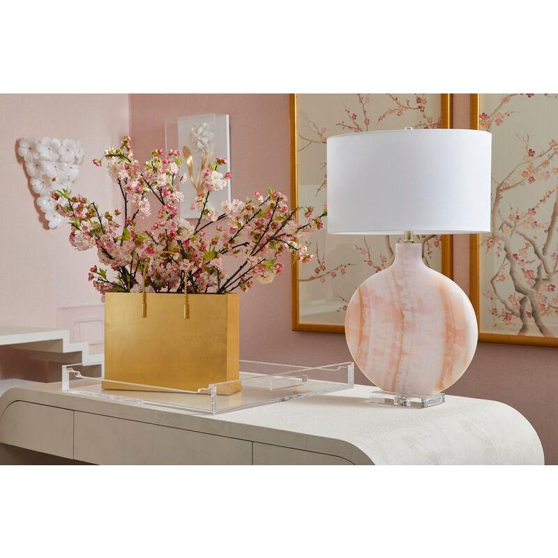 Lizzie Mesmerizing Marble Design Table Lamp