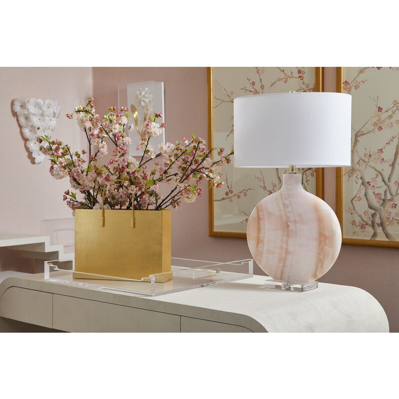 Lizzie Mesmerizing Marble Design Table Lamp