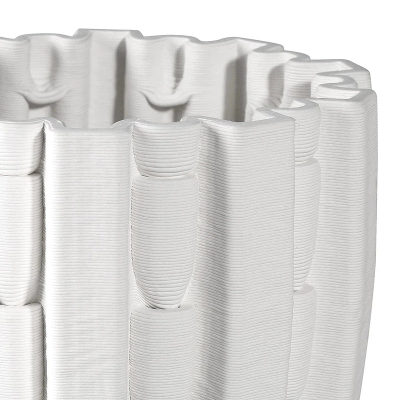 Fluted Medium Vase