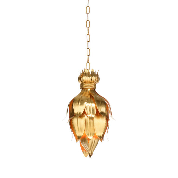 Foglia D'Oro Pendant Gold Leaf Chandelier