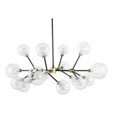 39 Inch Pendant Light Gold Contemporary Pendants LOOMLAN By Moe's Home