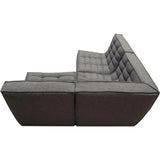 3PC Corner Modular Sectional In Grey