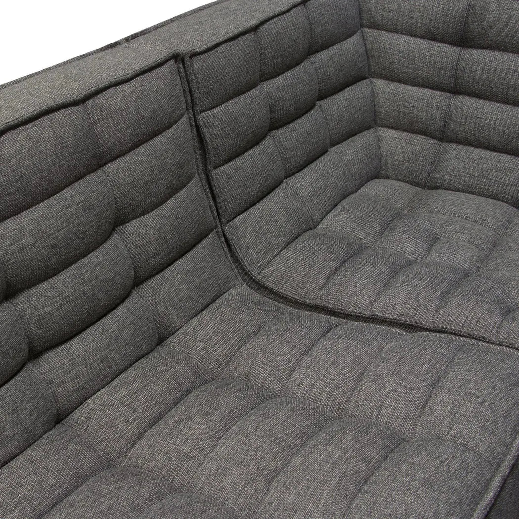 3PC Corner Modular Sectional In Grey