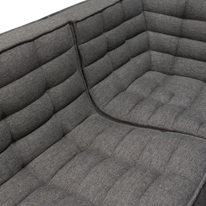 3PC Corner Modular Sectional In Grey-Modular Sofas-Diamond Sofa-LOOMLAN