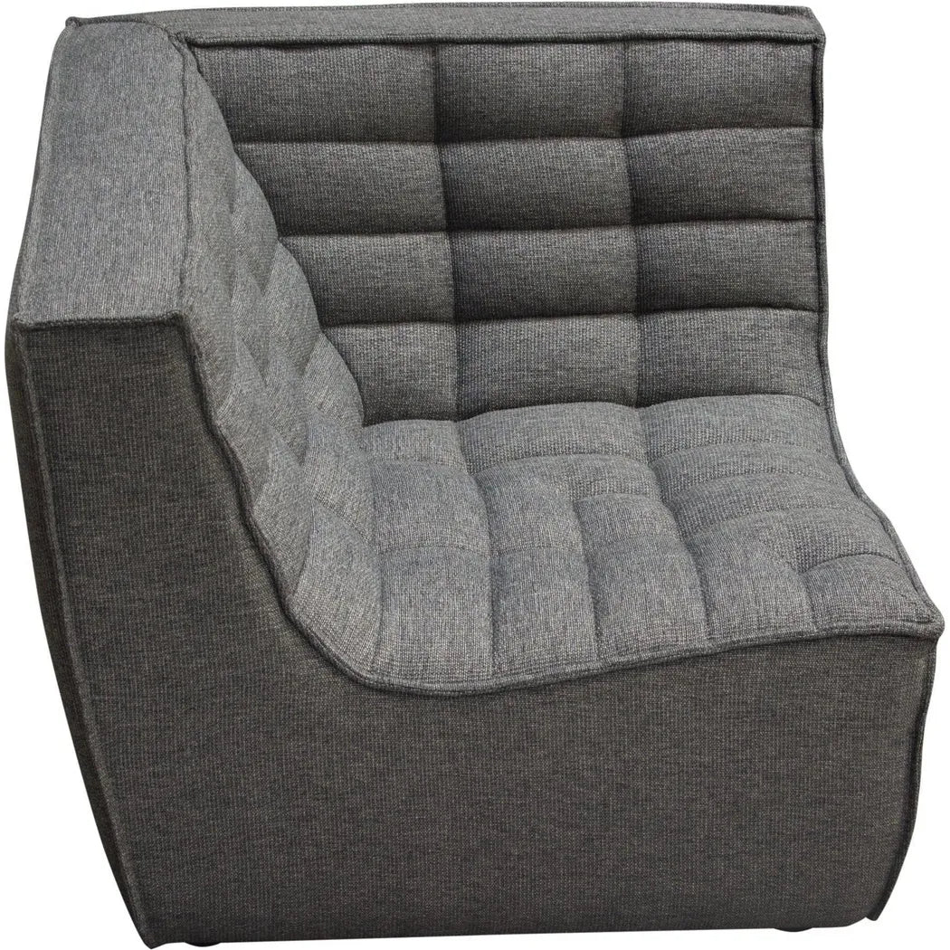 3PC Corner Modular Sectional In Grey