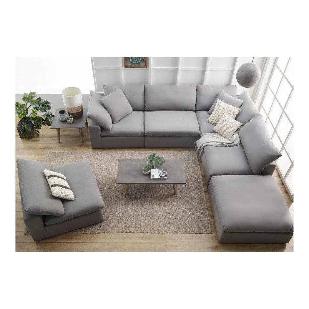 3PC Stain Resistant Grey Nook Modular