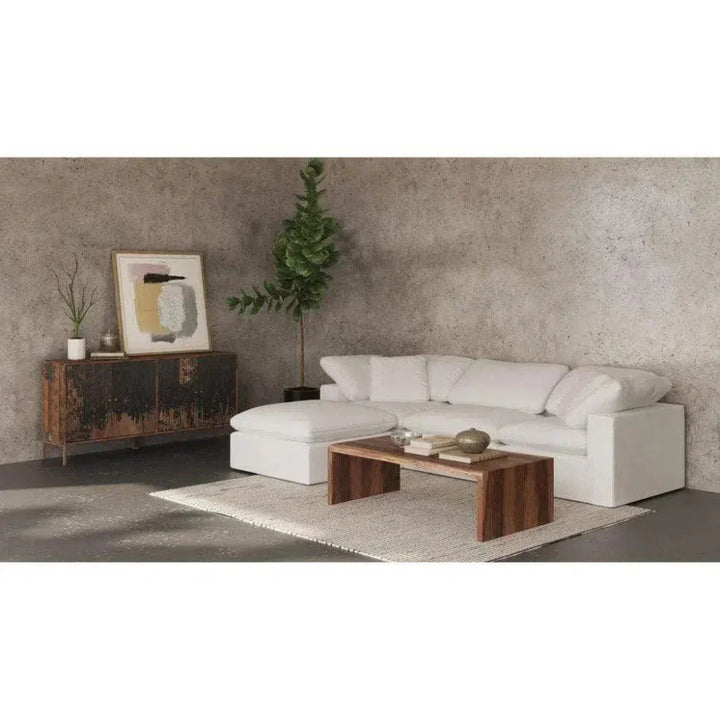 3PC Stain Resistant Terra White Nook Modular-Modular Sofas-Moe's Home-LOOMLAN