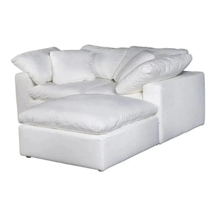 3PC Stain Resistant Terra White Nook Modular-Modular Sofas-Moe's Home-LOOMLAN