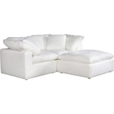 3PC Stain Resistant White Nook Modular