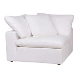 3PC Stain Resistant White Nook Modular