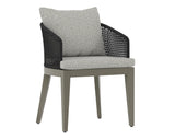 Capri Fabric Outdoor Dining Armchair