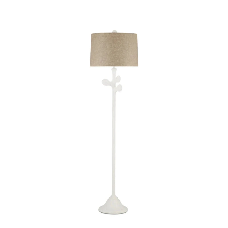 Charny White Floor Lamp