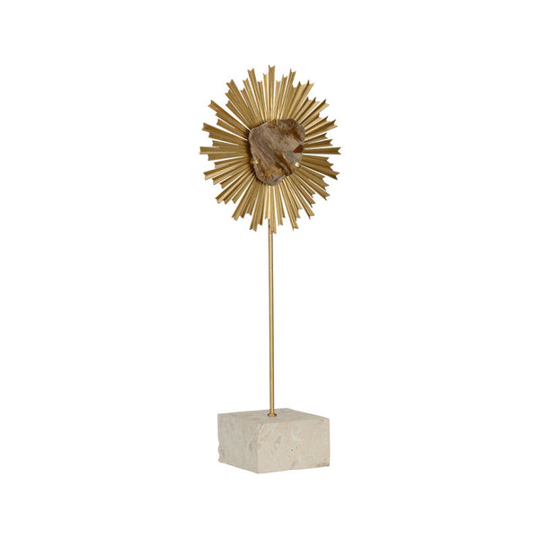 Sunburst Gold Design Sculpture