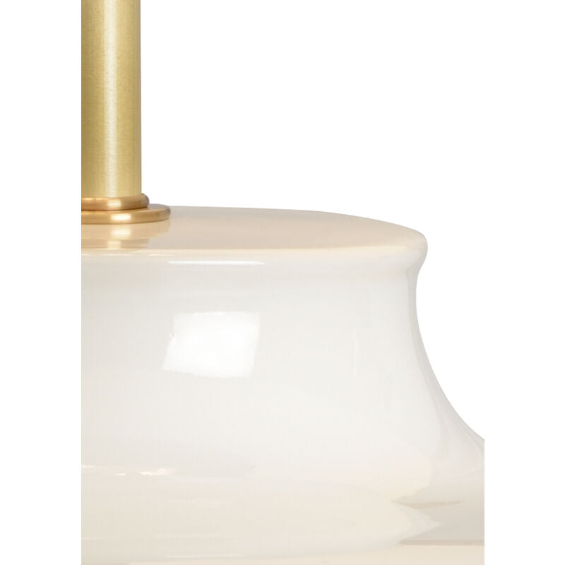 Gainsboro White Ceramic Base Table Lamp