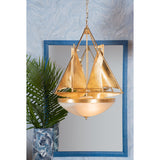 Regatta Gold Antique Finish Charm Chandelier