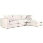 4 PC Set Grey Modular Scandinavian Sofa