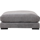 4 PC Grey Corduroy Reversible Modular Sofa - LOOMLAN - Moe's Home - Modular Sofas