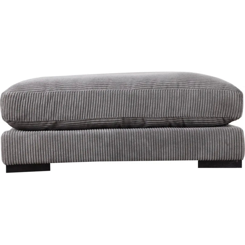 4 PC Grey Corduroy Reversible Modular Sofa - LOOMLAN - Moe's Home - Modular Sofas