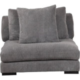 4 PC Grey Corduroy Reversible Modular Sofa - LOOMLAN - Moe's Home - Modular Sofas