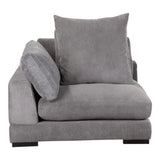 4 PC Grey Corduroy Reversible Modular Sofa - LOOMLAN - Moe's Home - Modular Sofas