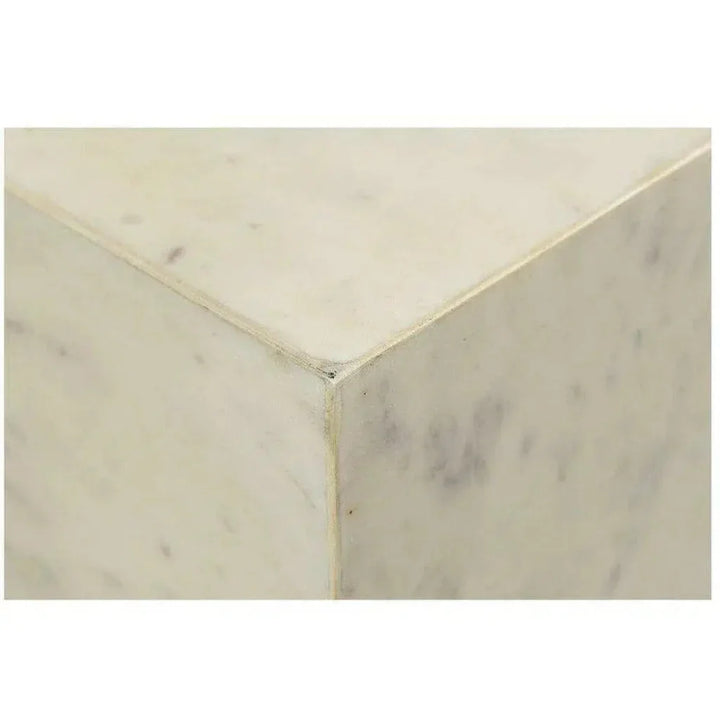 40 Inch Coffee Table White Contemporary - LOOMLAN - Moe's Home - Coffee Tables