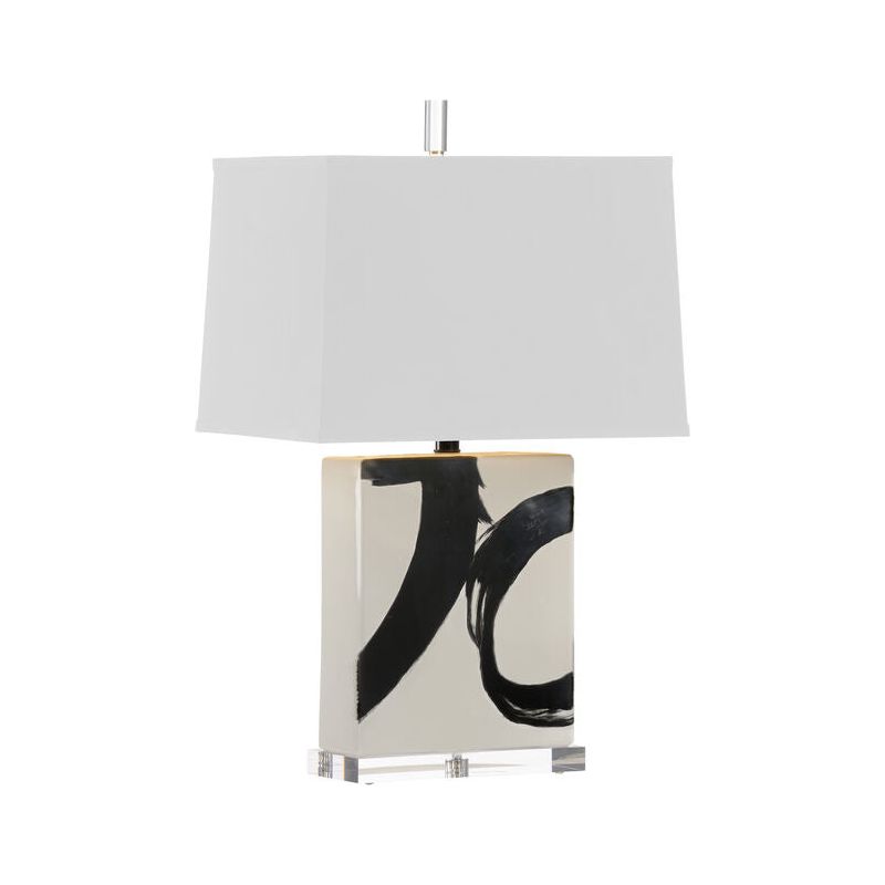 Abstract Composition I Ceramic Table Lamp