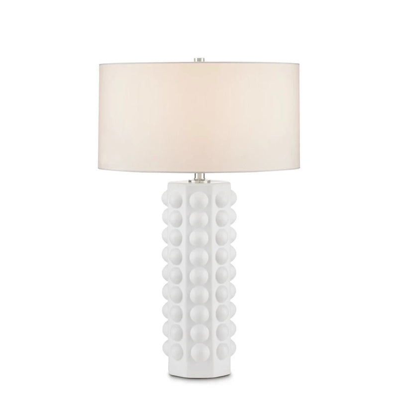 Cassandra White Table Lamp