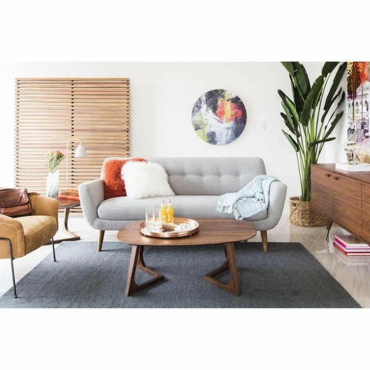 42 Inch Coffee Table Small Brown Mid - Century - LOOMLAN - Moe's Home - Coffee Tables