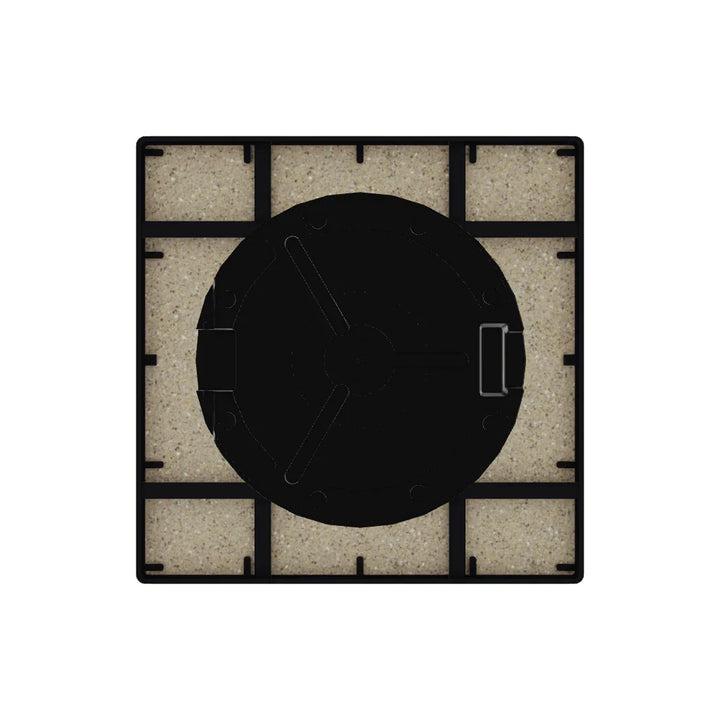 42" Square Origins Table with Pedestal Base-Outdoor Dining Tables-Telescope-LOOMLAN